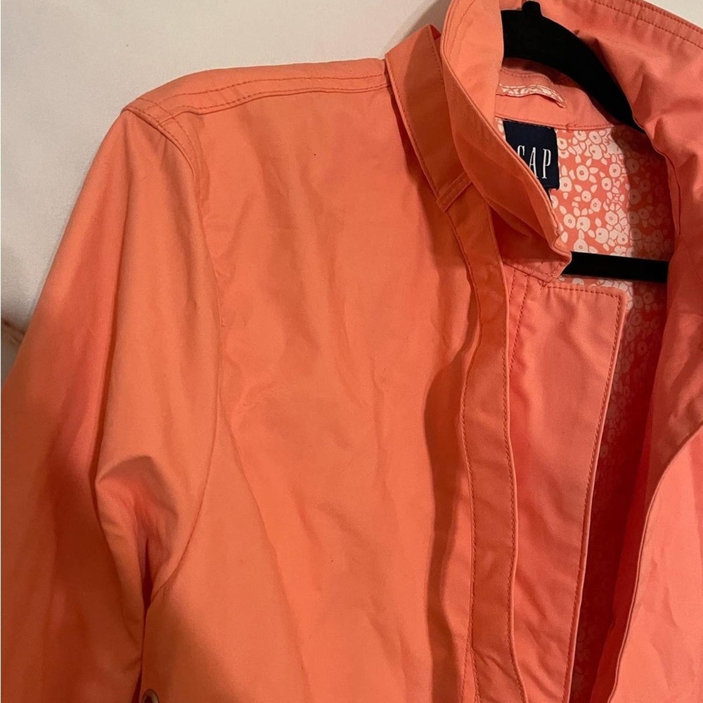 GAP Orange Spring Peacoat - Picture 2 of 5